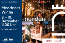 Vorfreude auf den Mendener Winter 2023 • © Stadtmarketing Menden