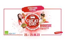 Auch am Biggesee macht das Cheatday Festival Halt und zwar Ende Juni 2023. • © Cheatday