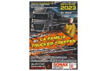 Plakat des Trucker-Treffens. • © 