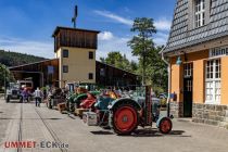 Der 1. Treckertreff am Bahnhof Hüinghausen fand bei schönstem Wetter statt. • © ummeteck.de - Christian Schön