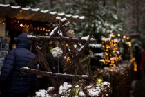 Weihnachtsmarkt im Wildwald Vosswinkel. • © Wildwald Vosswinkel