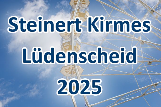 Steinert-Kirmes 2025 - Lüdenscheid - Termin - Events