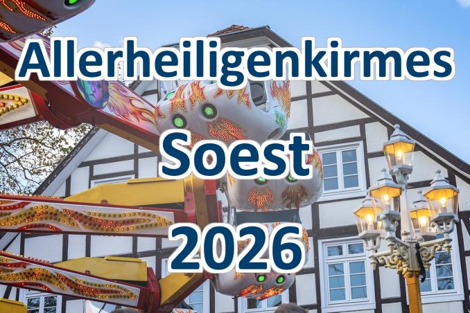 Die Allerheiligenkirmes in Soest ist natürlich auch 2026 wieder das Highlight in der wunderschönen Altstadt. • © ummet-eck.de