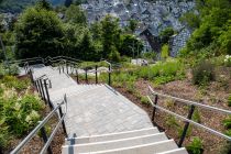 Aufstieg in den Bürgerpark - Der Aufstieg zum Park ist komplett neu gestaltet worden.  • © ummeteck.de - Christian Schön