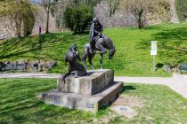 Rundgang Altstadt Olpe - ...außerdem am St. Martinus Denkmal... • © ummeteck.de - Christian Schön