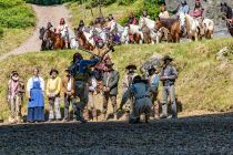 Winnetou und der Große Wolf kämpfen - Die Kämpfe folgen einer durchdachten Choreographie. • © ummeteck.de - Silke Schön