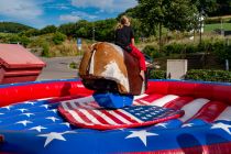 Bullriding bei Diemelsee in Flammen 2023. • © Henrike Flamme