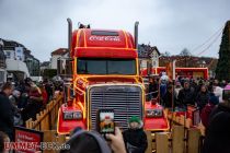 Vielfotografiert: die Coca Cola Weihnachtstrucks. • © ummeteck.de - Christian Schön