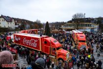 Coca Cola Weihnachtstrucks auf dem Otto-Fuchs-Platz - Eindrücke von Sonntag Nachmittag (04. Dezember 2022). • © ummeteck.de - Christian Schön