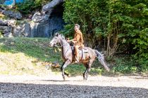 Old Shatterhand riding - Old Shatterhand in "Der Schatz im Silbersee" 2022 beim Elspe Festival. • © ummeteck.de - Silke Schön