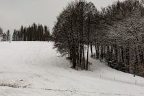 Skilift Hardenberg Meinerzhagen - Es gibt keine Beschneiung und der Lift wird - wie so viele kleine Lifte - neben der eigentlichen Tätigkeit betrieben.  • © ummeteck.de - Christian Schön