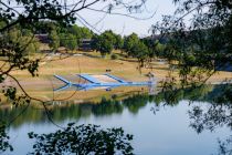 Blick auf das Strandbad am Sonderner Kopf. • © ummeteck.de - Silke Schön