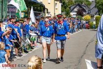 Königspaar der Osterbauernschaft 2022 - Das frisch gekrönte Königspaar schreitet. • © ummeteck.de - Silke Schön