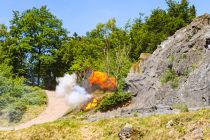 Eine kleine Explosion als Vorgeschmack auf die... • © ummeteck.de - Silke Schön