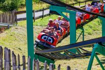 Lage der Marienkäferbahn im Fort Fun - Die Marienkäferbahn liegt im unteren Teil von Fort Fun, die Rocky Mountain Rallye ist nur wenige Meter entfernt.  • © ummeteck.de - Silke Schön