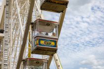 Riesenrad Grand Soleil (Göbel) - Kirmes - Es wurde im Jahr 2017 vom niederländischen Unternehmen Mondial gebaut. • © ummeteck.de - Christian Schön