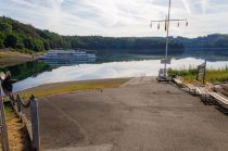 Das ist die Anlegestelle der Biggesee-Schifffahrt. • © ummeteck.de - Silke Schön