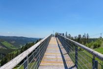 Panoramabrücke am Erlebnisberg Kappe - Die ganzjährig geöffnete Panoramabrücke ist 435 Meter lang und bis zu 20 Meter hoch. • © ummeteck.de - Christian Schön