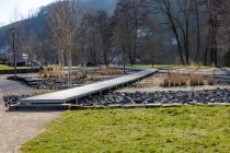 Gartengestaltung im Lennepark - Wozu diese Fläche dient, ist nicht ganz klar, aber sie sieht vor allem im Sommer in voller Pflanzenpracht sehr schön aus.  • © ummeteck.de - Silke Schön