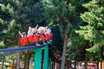 Baujahr Marienkäferbahn Fort Fun - Die Achterbahn stammt aus dem Jahre 1986 und ist immer sehr gut besucht. • © ummeteck.de - Christian Schön