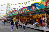 Hier haben wir den Autoscooter auf der [e:101127::Hagener Osterkirmes 2023:] gesehen. • © ummet-eck.de - Silke Schön