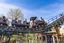 Neben den beiden damaligen Achterbahnen - der Gebirgsbahn und der Grand Canyon Bahn - wurde im Jahr 1996 im Phantasialand der Western Coaster Colorado Adventure eröffnet. Sie ist als Familien-Attraktion interessant. • © ummeteck.de - Christian Schön