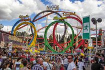 Die Achterbahn Olympia Looping auf der Annakirmes. • © ummeteck.de - HJ - Christian Schön