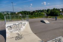 Der Skateplatz von oben. • © ummeteck.de - Silke Schön