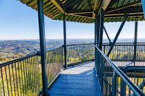 Aussichtsplattform Unnenbergturm Marienheide Bilder - Rundlauf. • © ummeteck.de - Silke Schön