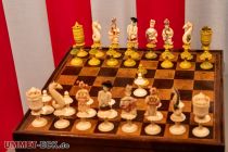 Beindruckend filigran sind diese Figuren des Schachspiels. • © ummet-eck.de - Silke Schön