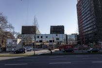 Bilder von der Baustelle am 3. März 2022: Flachbau des ehemaligen LVR-Gebäudes • © ummet-eck.de / christian schön