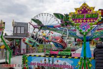 Osterkirmes 2023 - Bielefeld - Bilder - Auch dabei in Bielefeld: der Flying Swing. • © ummet-eck.de - Silke Schön