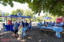 Nachdem wir von der Eröffnung der Laurentius-Kirmes in Bergisch Gladbach direkt zur Bierbörse rübergefahren sind, waren wir entsprechend früh dran. Der Stand von Andechs hatte aber schon auf. • © ummet-eck.de / christian schön