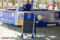 Oktoberfestbier - Beim Hofbräu gibt es schon Festbier. Bei den anderen Ständen haben wir das allerdings nicht in Erfahrung gebracht. • © ummet-eck.de / christian schön