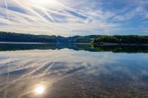 Ein schöner Morgen an der Bigge, aufgenommen an der Badestelle in Sondern. • © ummeteck.de - Silke Schön