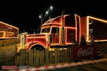 Bilder von den Coca Cola Weihnachtstrucks bei ihrem Stop in Meinerzhagen im Sauerland. • © ummeteck.de - Christian Schön