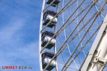 Europa-Rad (Kipp) - Riesenrad - Bilder - In sagenhaften 55 Metern Höhe schwebst Du während einer Fahrt, was eine beeindruckende Aussicht garantiert.  • © ummet-eck.de - Schön
