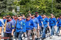 Antreten Otto-Fuchs-Platz Samstag - Schützenfest Meinerzhagen 2022 - Impressionen. • © ummeteck.de - Silke Schön