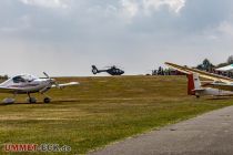 Mit dabei waren diesmal auch zwei Eurocopter der Bundeswehr am Südende des Geländes. • © ummet-eck.de