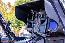 Airbus EC135 T1 - Sitzprobe drinnen konnte man auch machen - zumindest kleine Piloten. • © ummet-eck.de