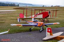 Es gab aber auch noch klassische Modellflugzeuge mit Propeller. • © ummet-eck.de