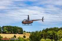 Robinson R66 - Einer der zwei Hubschrauber, die am Sonntag im Dauereinsatz für Rundflüge geflogen sind, war ein Robinson R66. • © ummet-eck.de / christian schön