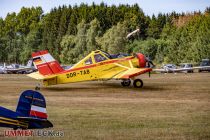 PZL 106 AR Kruk - In Original-Bemalung mit Interflug-Logo ist das DDR-Feuerlöschflugzeug DDR-Tab auch heute noch unterwegs. • © ummet-eck.de / christian schön