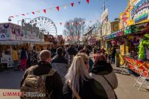 freDOlino Dortmunder Kirmespark 2023 - freDOlino 2.0 - das ist die Osterkirmes in Dortmund und der Dortmunder Kirmespark. freDOlino findet statt von Samstag, 01. April bis Sonntag, 16. April 2023 am Festplatz Ebertstraße (Fredenbaumplatz) statt.  • © ummeteck.de - Silke Schön