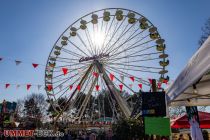 freDOlino Dortmunder Kirmespark 2023 - Dortmund Kirmes - 38 Meter ist das Columbia Rad hoch. • © ummeteck.de - Silke Schön