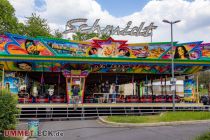 Halveraner Kirmes 2023 - Autoscooter - Der Autoscooter steht auf dem Parkplatz bei der Stadtbücherei/dem Kulturbahnhof. • © ummet-eck.de - Christian Schön