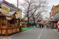 Kirmes Herford 2023 - Bilder - Das Foto haben wir noch vor der Eröffnung um 14 Uhr aufgenommen. • © ummet-eck.de - Silke Schön