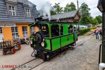 Es wurden Führerstandsfahrten mit der Dampflokomotive Laura angeboten. • © ummeteck.de - Silke Schön