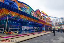 Autoscooter Küchenemister No. 2 auf der Osterkirmes 2023 in Iserlohn - Auch ein Autoscooter ist vor Ort. • © ummeteck.de - Silke Schön