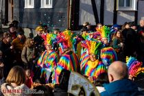 Karneval Drolshagen 2023 - Mit sehr witzigen Kopfbedeckungen. • © ummeteck.de - Silke Schön